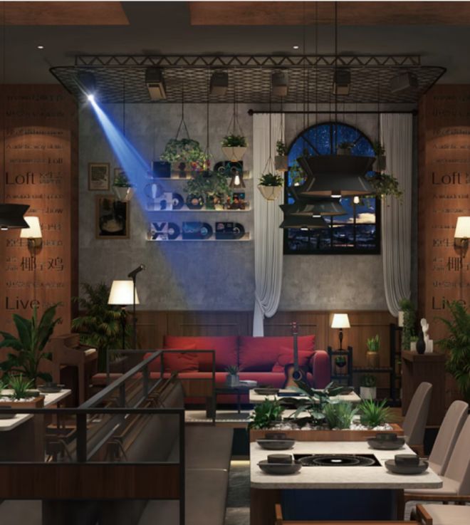 厅同仁四季火锅的另一种打法PG电子游戏麻将胡了音乐餐(图4)